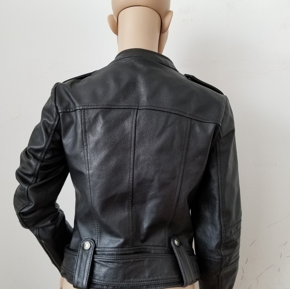 Real Leather Jacket XS - Picture 7 of 10